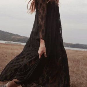 Christy Dawn Black Lace Dress